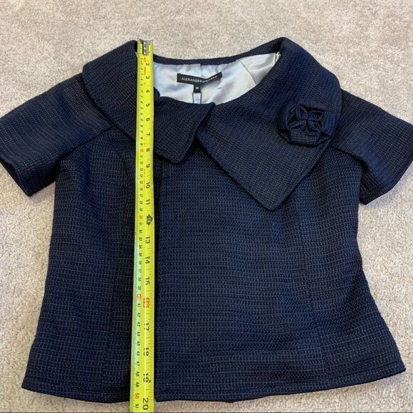 Alexander Mcqueen NWT navy jacket blazer Sz 38 - Picture 11 of 12